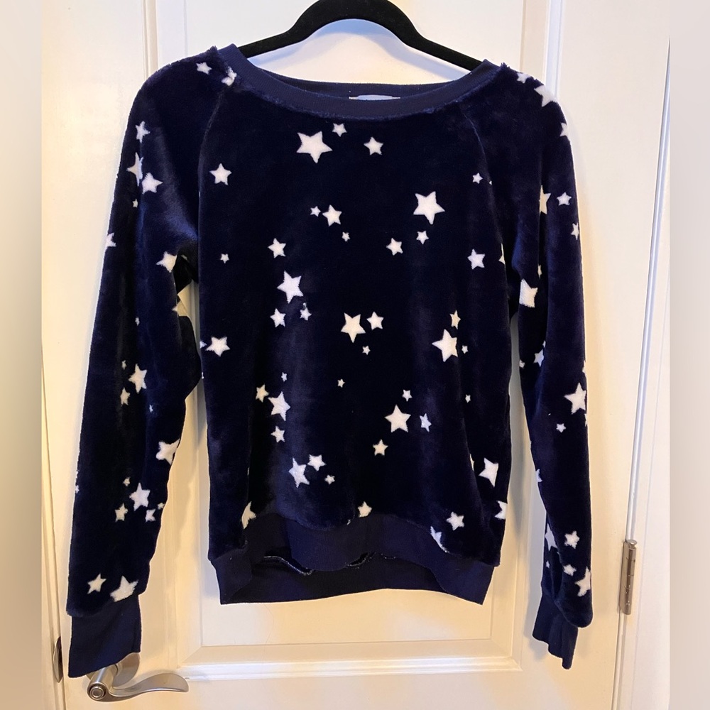 New Look fluffy night sky sweater/pyjama top